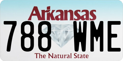 AR license plate 788WME
