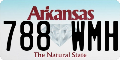 AR license plate 788WMH