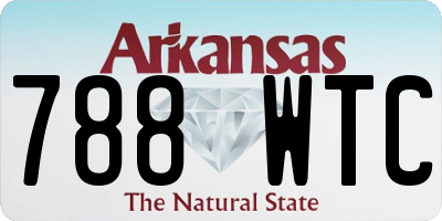 AR license plate 788WTC