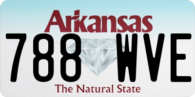 AR license plate 788WVE