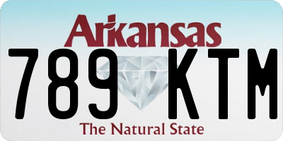 AR license plate 789KTM