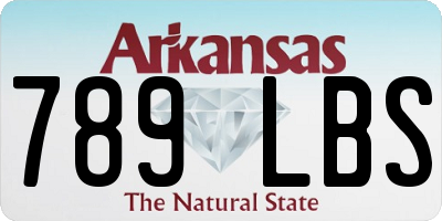 AR license plate 789LBS