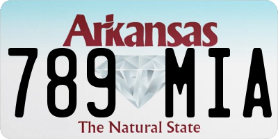 AR license plate 789MIA