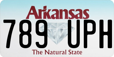AR license plate 789UPH