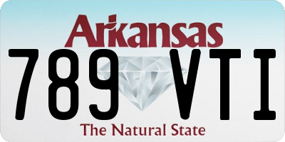 AR license plate 789VTI