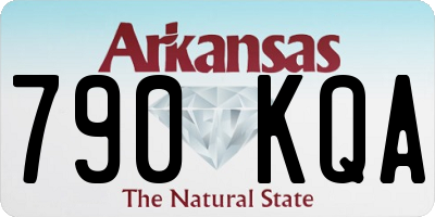 AR license plate 790KQA