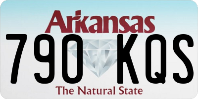 AR license plate 790KQS