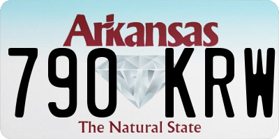 AR license plate 790KRW