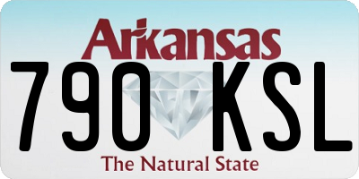 AR license plate 790KSL