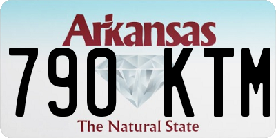 AR license plate 790KTM