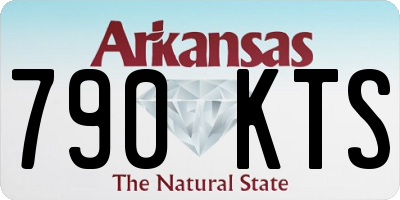 AR license plate 790KTS