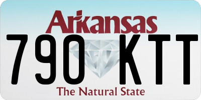 AR license plate 790KTT