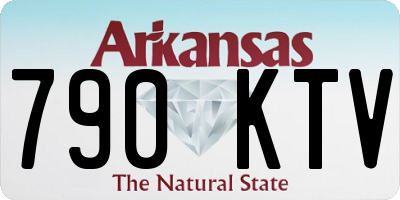 AR license plate 790KTV