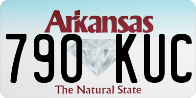 AR license plate 790KUC
