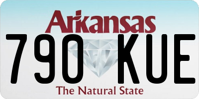 AR license plate 790KUE