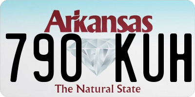 AR license plate 790KUH
