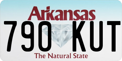 AR license plate 790KUT