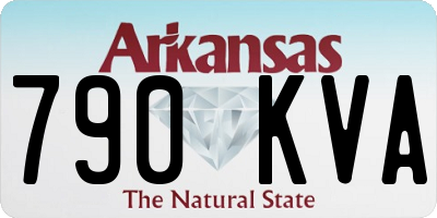 AR license plate 790KVA