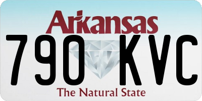 AR license plate 790KVC