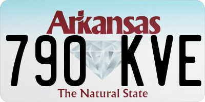 AR license plate 790KVE
