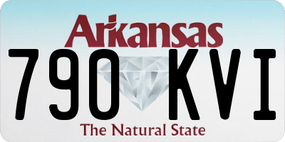 AR license plate 790KVI