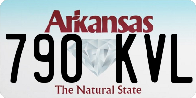 AR license plate 790KVL
