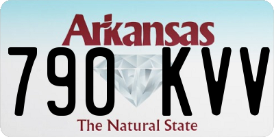 AR license plate 790KVV