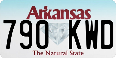 AR license plate 790KWD