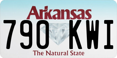 AR license plate 790KWI