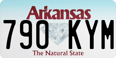 AR license plate 790KYM