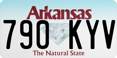 AR license plate 790KYV