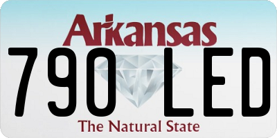 AR license plate 790LED