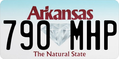 AR license plate 790MHP