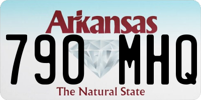 AR license plate 790MHQ
