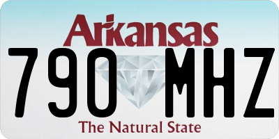 AR license plate 790MHZ