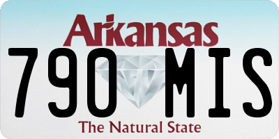 AR license plate 790MIS