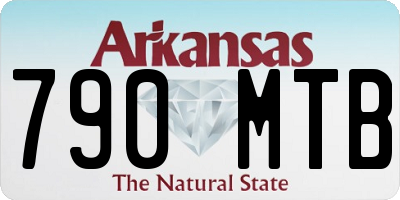 AR license plate 790MTB