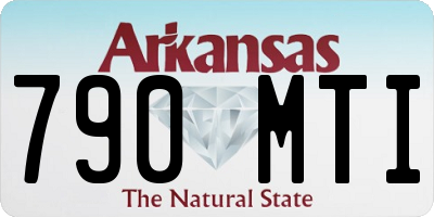 AR license plate 790MTI