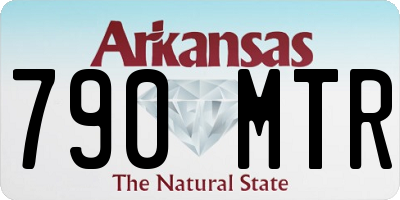 AR license plate 790MTR