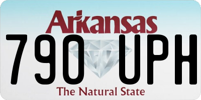 AR license plate 790UPH