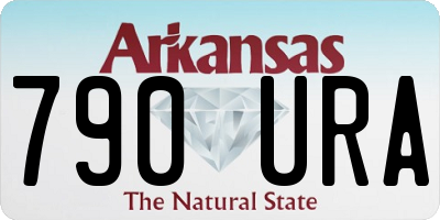 AR license plate 790URA