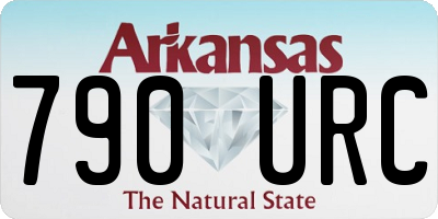 AR license plate 790URC