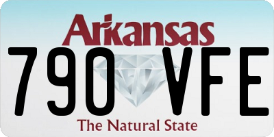 AR license plate 790VFE