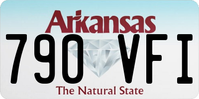 AR license plate 790VFI
