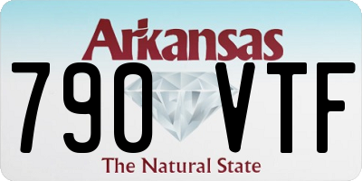 AR license plate 790VTF