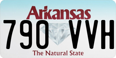 AR license plate 790VVH