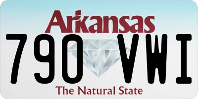AR license plate 790VWI
