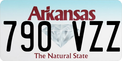 AR license plate 790VZZ