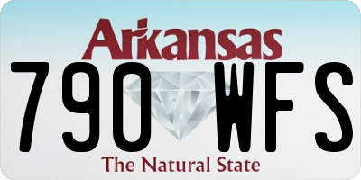 AR license plate 790WFS