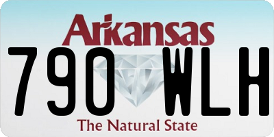 AR license plate 790WLH